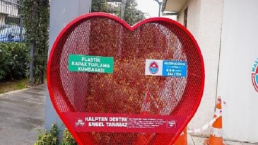 Maltepe’de plastik kapak toplama kumbaralarının sayısı 8’e çıktı