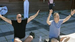 Maltepe’de yoga için buluştular