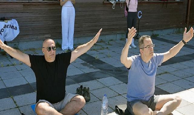 Maltepe’de yoga için buluştular