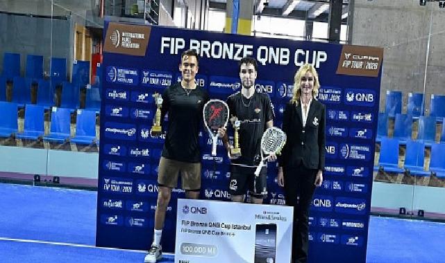 Milletlerarası Padel Turnuvası FIP Bronze QNB Cup Tamamlandı