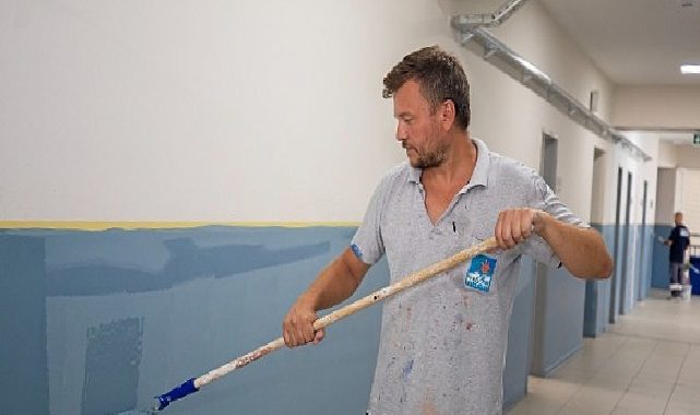 Narlıdere Belediyesi’nden Okullara Bakım Tamirat Takviyesi