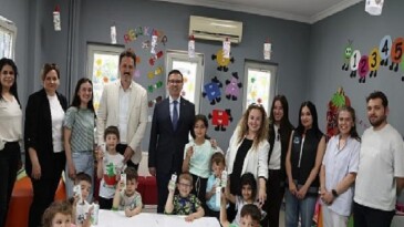 Nilüfer Belediyesi çocukların süt tüketimini destekliyor
