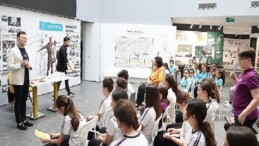 Nilüfer’de çocuklar Ömür Kurt’la çevreyi konuştu