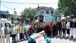 Nilüfer’de etraf aktiflikleri Gölyazı’da “Çevreci Eller” ile başladı