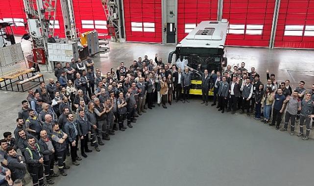 Otokar Üretimi Birinci Mercedes-Benz Conecto Otobüs Banttan İndi