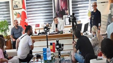 Romanyalı gazeteciler Kemer’de