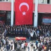 Şehit İtfaiye Erimiz Mehmet İnhisarı Son Seyahatine Uğurlandı