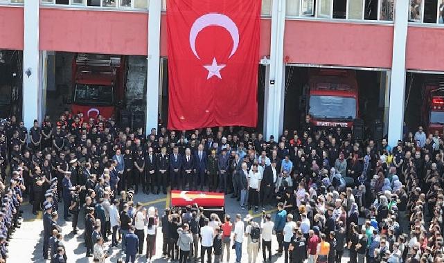 Şehit İtfaiye Erimiz Mehmet İnhisarı Son Seyahatine Uğurlandı