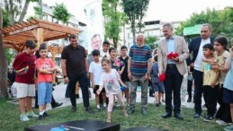Şehit Yıldırım Özbir Parkı baştan sona yenilendi