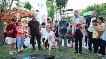 Şehit Yıldırım Özbir Parkı baştan sona yenilendi