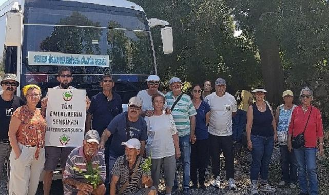 Tarihin izinde bir gün: Emeklilerden Seferihisar seyahatine tam not