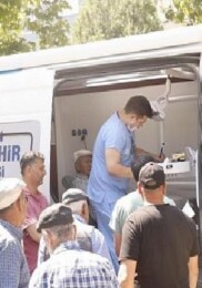Taşınabilir Diş Klinikleri Kırsal Mahallelerde Hizmete Başladı