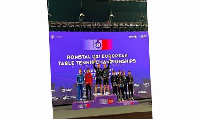 Team Akfen İnşaat Sportmeni 14 Yaşındaki Ulusal Masa Tenisçi Görkem Öçal’dan U21 Avrupa Şampiyonası’nda Gümüş Madalya