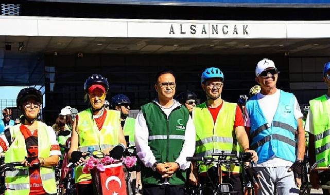 Türkiye Genelinde Eş Vakitli ”Geleneksel Yeşilay Bisiklet Turu” Gerçekleştirildi