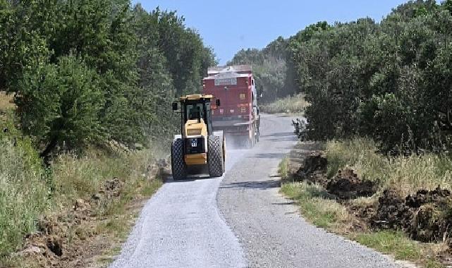 Tütenli ve İlyaslar’ı Bağlayan Yolda Asfalt Çalışmaları Başladı