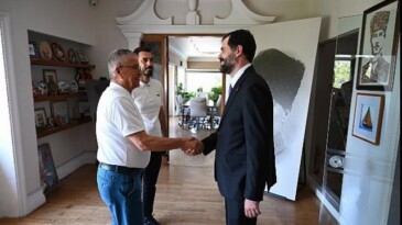 Ukrayna Antalya Başkonsolosu’ndan Lider Topaloğlu’na ziyaret