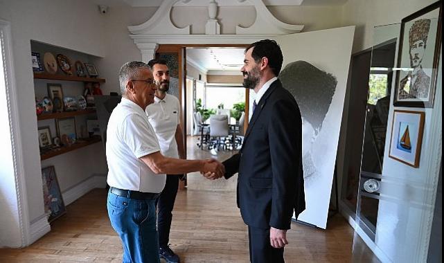 Ukrayna Antalya Başkonsolosu’ndan Lider Topaloğlu’na ziyaret
