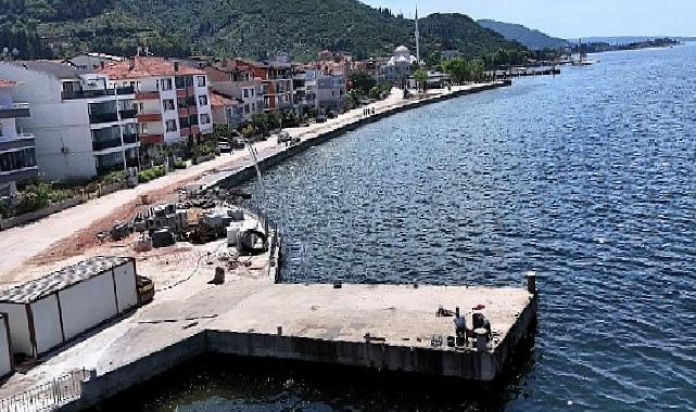 Ulaşlı’daki dalga kırıcı set, taşkın riskini önleyecek