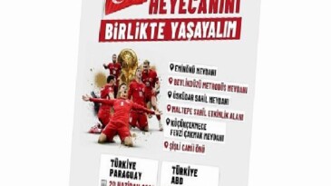 Ulusal Maç Coşkusu Büyüyor