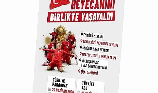 Ulusal Maç Coşkusu Büyüyor