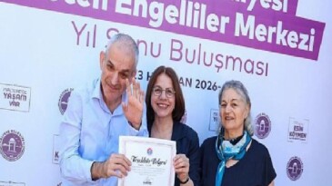 Üreten Engelliler Merkezi yeni mezunlarını verdi