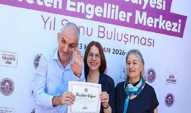 Üreten Engelliler Merkezi yeni mezunlarını verdi