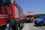 Urla Balıklova’da orman yangını alarmı