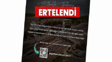Yayathon ileri bir tarihe ertelendi