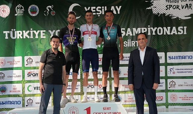 Yeşilay Türkiye Yol Bisikleti Şampiyonası sona erdi Türkiye Şampiyonları Siirt’te muhakkak oldu