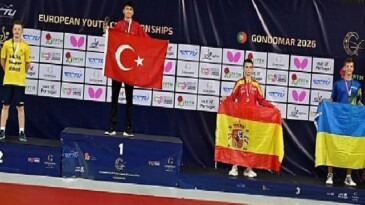 14 Yaşındaki Ulusal Masa Tenisçimiz Görkem Öçal Avrupa Şampiyonu Oldu