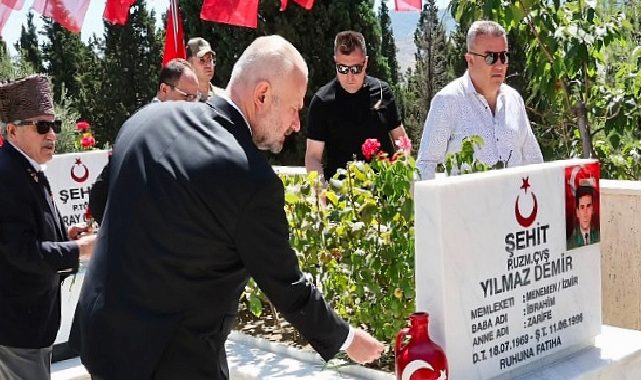 15 Temmuz Şehitleri Menemen’de dualarla anıldı