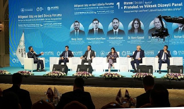 6 Ülkeden Üst Seviye İştirakle Bölgesel Göç ve Geri Dönüş Perspektifleri Forumu Ankara’da Gerçekleştirildi