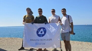 Akkuyu NGS Çalışanları, Santralin İnşa Edildiği Bölgede Etraf Paklığı Aktifliği Düzenledi