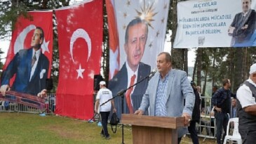 Alıç Yaylası’nda Kıran Kırana Güreş