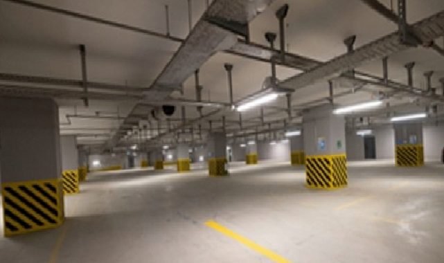 Araçlar otoparka, yolcular metroya