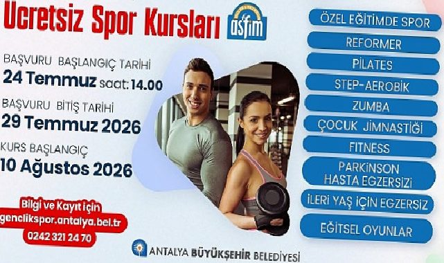 ASFİM’de yeni dönem kayıtları başladı