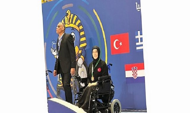 Bağcılar Belediyesi atleti Fatma Gürbüzer bronz madalya kazandı