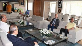 Başkan Topaloğlu, ATSO Başkanı Hacısüleyman ile bir araya geldi