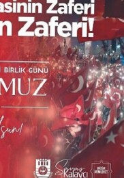 Belediye Başkanı Savaş Kalaycı’nın 15 Temmuz Bildirisi