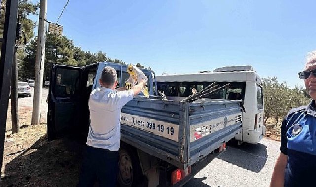 Bornova’da görsel kirliliğe zabıta freni