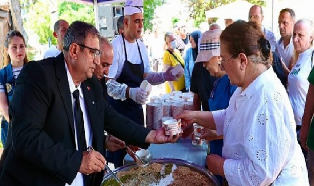 Buca’da aşure birlik ve beraberlik için karıldı