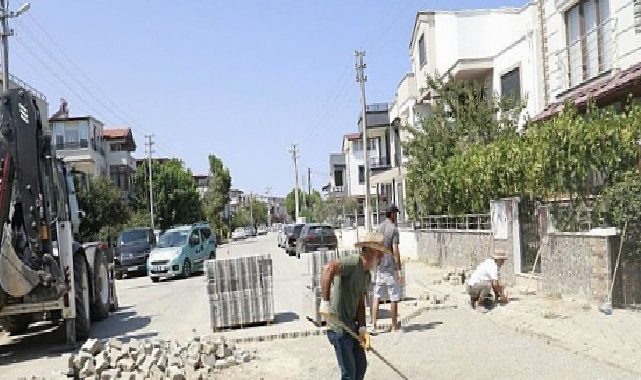 Burhaniye Belediyesi Fen İşleri Grupları Çalışmalarını Sürdürüyor