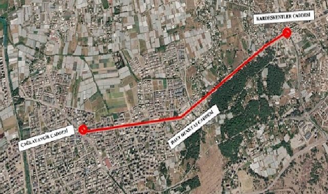 Büyükşehir Rauf Denktaş ve Bülent Ecevit Bulvarlarında asfalt çalışmalarına başlıyor