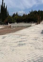 Büyükşehir takımlarından ilçe mezarlıklarında çalışma