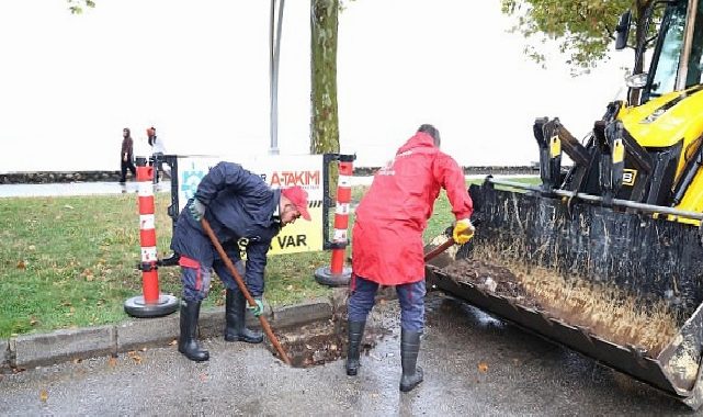 Büyükşehir tüm gücüyle alanda