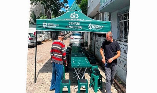 Büyükşehir’den acıyı paylaşan yükü hafifleten hizmet