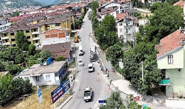 Büyükşehir’den Çiftlik Mahallesi’nde üstyapı seferberliği