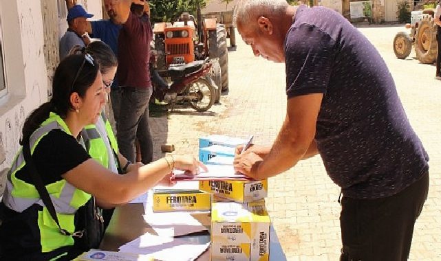 Büyükşehir’den selden etkilenen üreticilere takviye