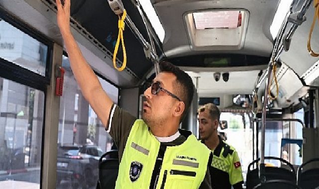Büyükşehir’den toplu ulaşımda klima kontrolü