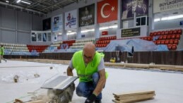 Celal Atik Spor Salonu FIBA standartlarına kavuşuyor